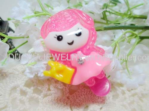 Children Hair accessories, Children Hair ornament YZJ1103 Lovely Girl Shape Hair Clip, Hairpin, Hair Grip