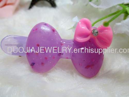 Children Hair accessories, Children Hair ornament YZJ1104 Beautiful Bowknot Shape Hair Clip, Hairpin, Hair Grip