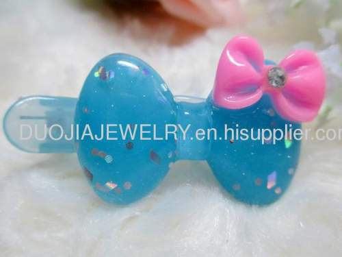 Children Hair accessories, Children Hair ornament YZJ1104 Beautiful Bowknot Shape Hair Clip, Hairpin, Hair Grip