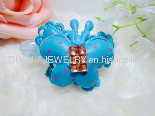 Children Hair accessories, Children Hair ornament Fancy Handmade YZJ1105 Butterfly Shape Hair Clip, Hairpin, Hair Grip