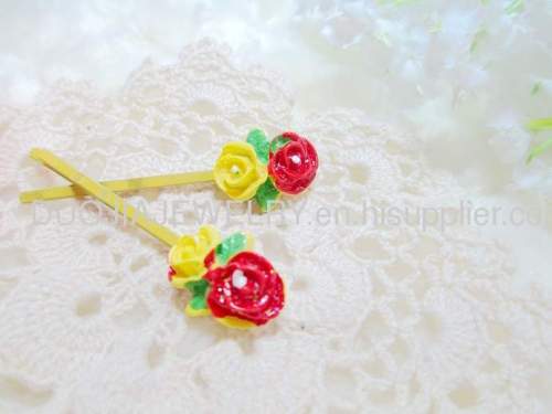 Children Hair accessories, Children Hair ornament Fancy Handmade NYZJ1102 Beautiful Shape Hair Clip, Hairpin