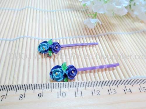 Children Hair accessories, Children Hair ornament Fancy Handmade NYZJ1102 Beautiful Shape Hair Clip, Hairpin