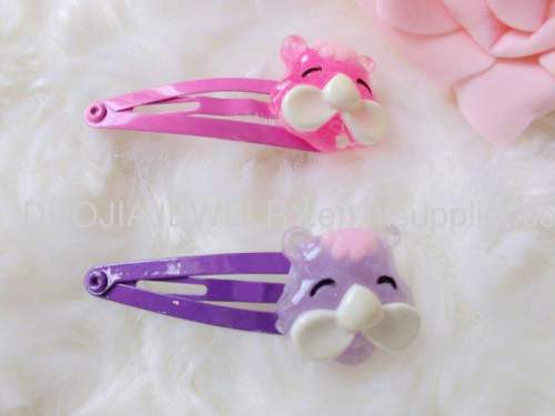 Handmade ZBBJ005 Animal Shape Resin BB Hairpin