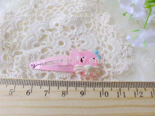 Children Hair accessories, Children Hair ornament ZBBJ012 Kitty cat shape BB Hairpin/Hair Clip/Hair Grip for girls