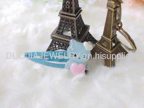 Cute Handmade ZBBJ015 Kitty cat BB Hairpin/Hair Clip/Hair Grip for girls