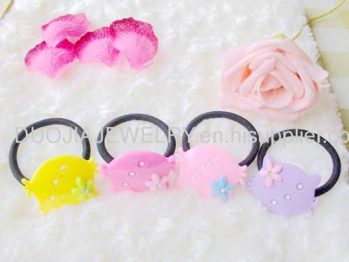 Fashion DFS001-1 Resin Hair Elastic Bands/Rubber Bands