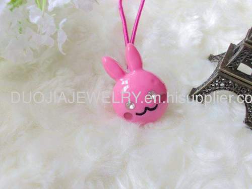 DFS012 Lovely Rabbit Shape Hair Rubber Band with Resin Design Children Hair accessories, Children Hair ornament