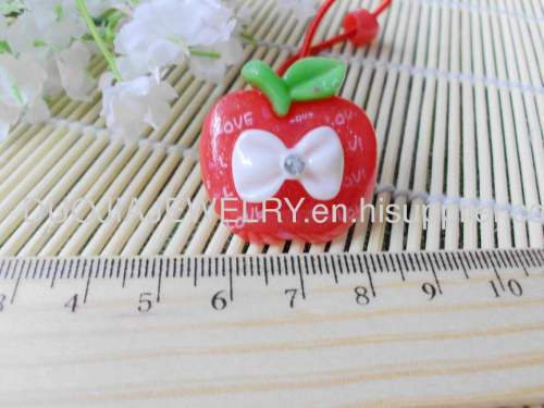 Fancy Handmade DFS018 Fruit Shape Resin Hair Rubber Band Children Hair accessories, Children Hair ornament