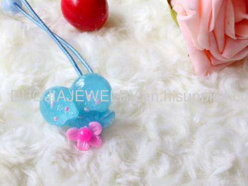 DFS023 Fruit Shape Resin Hair Rubber Band /Hair Elastic Band