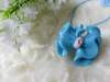 Children Hair accessories, Children Hair ornament Beautiful DFS025 Bowknot Resin Hair Rubber Band /Hair Elastic Band