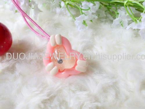 DFS030 Butterfly Resin Hair Rubber Band /Hair Elastic Band
