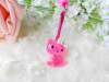 Children Hair accessories, Children Hair ornament DFS034 Cute Kitty Cat Resin Rubber Band /Hair Elastic Band for Girls