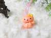 Children Hair accessories, Children Hair ornament DFS036 Kitty cat Shape Resin Rubber Band /Hair Elastic Band