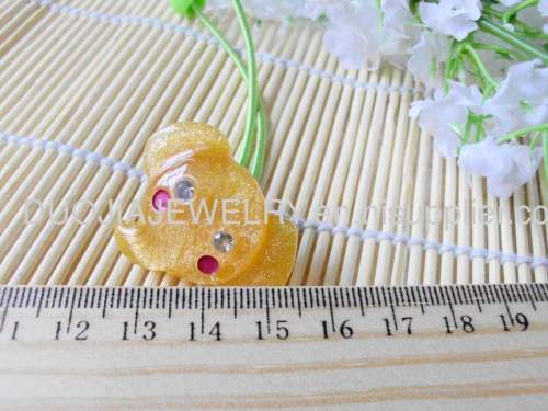 Children Hair accessories, Children Hair ornament DFS038 Elephant Resin Rubber Band /Hair Elastic Band for Girls