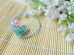 Heart Shape Resin Rubber Band /Hair Elastic Band