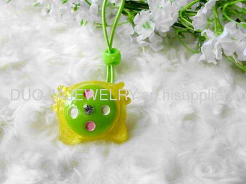 DFS041 Kitty Cat Resin Rubber Band /Hair Elastic Band