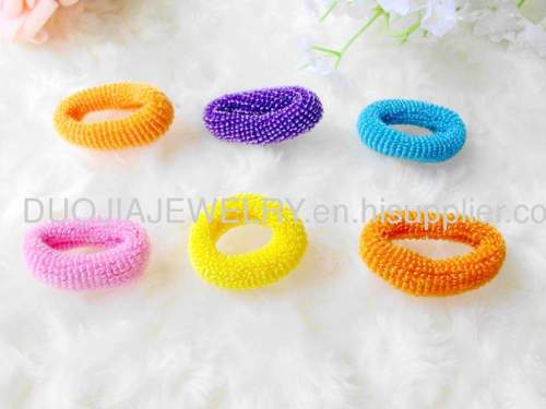 XFSCX002 Bands with Resin Design/Hair Elastic Bands