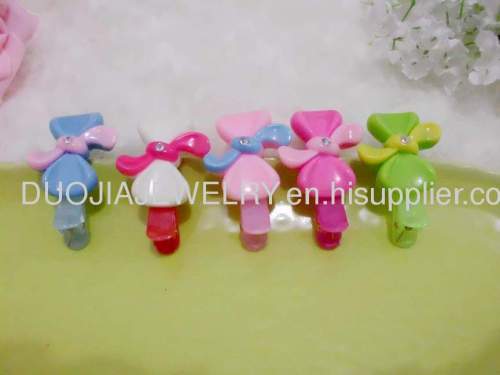 Children Hair accessories, Children Hair ornament 2012 BBJ001 Bowknot Shape Resin Hairpin/Hair Clip/Hair Grip