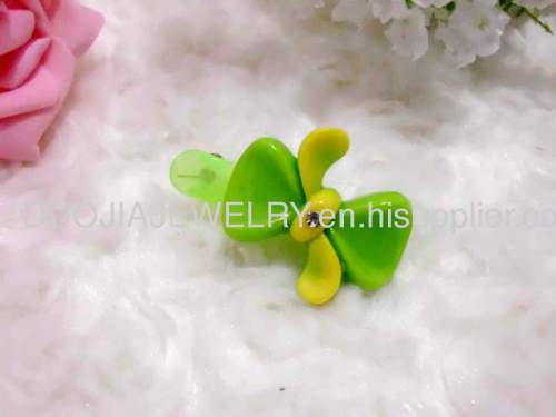 Children Hair accessories, Children Hair ornament 2012 BBJ001 Bowknot Shape Resin Hairpin/Hair Clip/Hair Grip