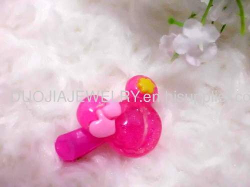 Mickey Shape Resin Duck Mouth Hairpin/Hair Clip/Hair Grip