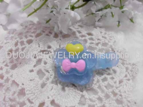 Handmade BBJ011 Beautiful Flower Duck Mouth Hairpin/Hair Clip Children Hair accessories, Children Hair ornament