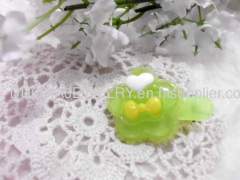 Flower Shape Resin Duck Mouth Hairpin/Hair Clip/Hair Grip