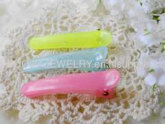 Plain YZJCX001 Resin Duck Mouth Hairpin/Hair Clip/Hair Grip