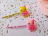 Children Hair accessories, Children Hair ornament YZJ004 Iron and Resin Hair Clip/ Hair Grip/ Hairpin