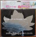 MIRROR DECAL 3PCS LEAF SHAPE