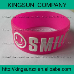 1 inch wide embossed printing bracelets