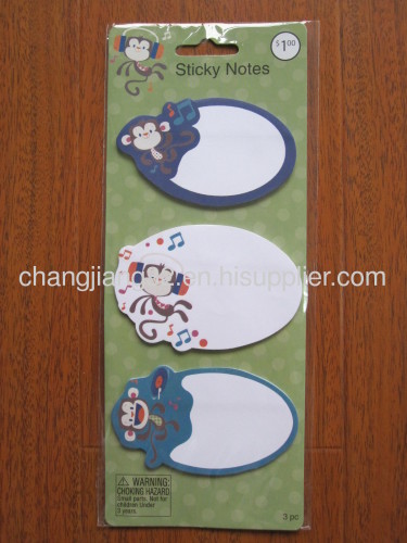 Monkey Stationery Series Sticky Note