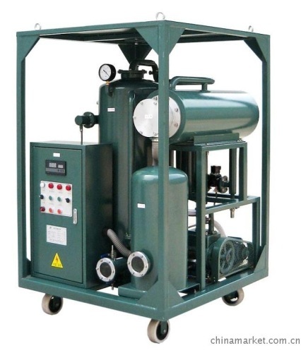 Vacuum Lubricating Oil Filtering System Oil Restituting Oil Recovering Equipment