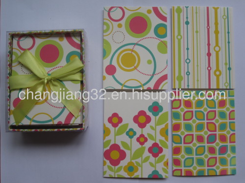 Flower Series Stationery Note card set