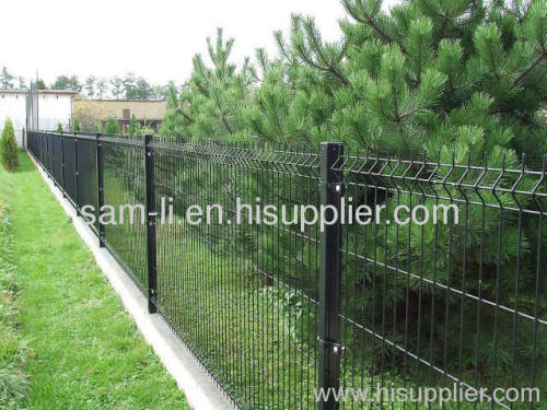 PVC Coated Welded Wire Mesh Fencing
