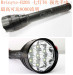 flashlight shell CNC processing led product design