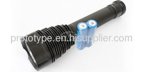 LED CNC processingcustom flashlight shell