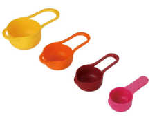 4pcs measuring cup