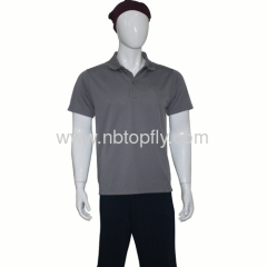 Fashion Cotton Casual Men Short Sleeve Polo Shirt