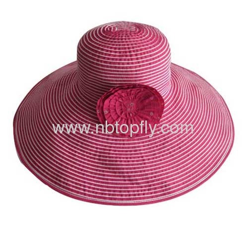 ladies fashion sun protection floopy hats UPF50+