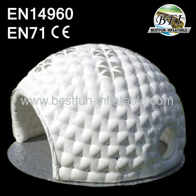 White Inflatable Dome Tent