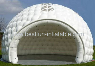 White Inflatable Dome Tent