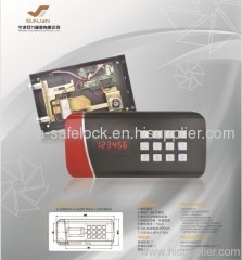 Hotel safe digital lock with LED display