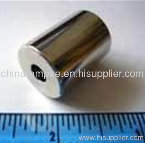 OD1" x ID1/8" x 1" Cylinder Magnet