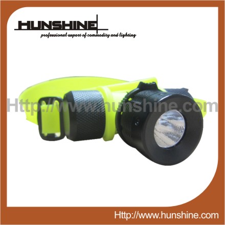 Silicone +Alu. Diving headlight