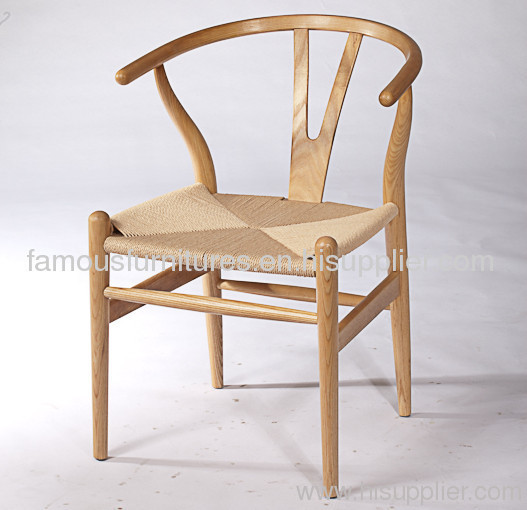 wishbone chair - wood