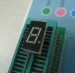 0.4" blue led display;single digit 0.4" 7 segment; 10mm blue led display