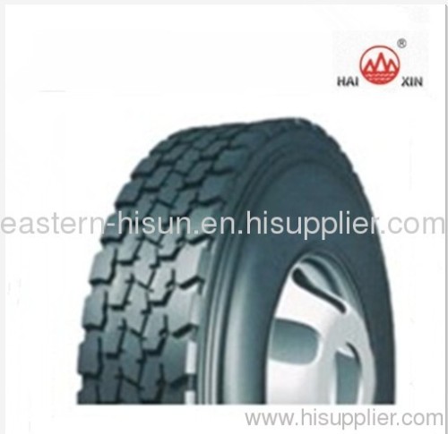 Very durable 12R22.5 truck tyre
