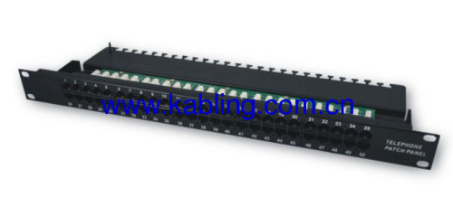 Cat 3 50 Ports Voice Telephone Patch Panel