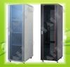 19&quot; 42U front glass door and rear steel doorFree standing data cabinet