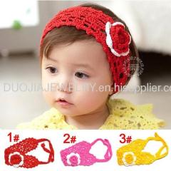 Baby Hair Accessories ,Baby Hair Ornament New South Korean Baby Headband knitted flower hair band